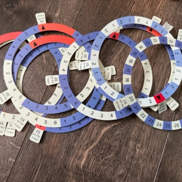 LiveFine Replacement Rings 1X 2X 3X 4X 5X 6X 7X 8X 9X OEM LVFWIFIPDC Dispenser - Picture 4 of 4